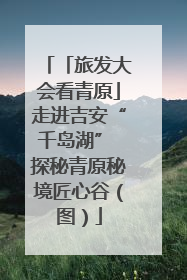 「旅发大会看青原」走进吉安“千岛湖” 探秘青原秘境匠心谷（图）