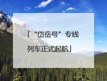 “岱岳号”专线列车正式起航