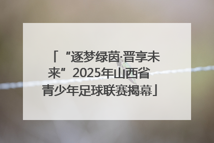“逐梦绿茵·晋享未来”2025年山西省青少年足球联赛揭幕