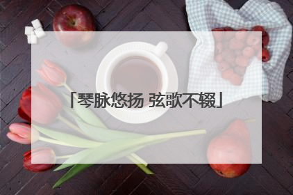 琴脉悠扬 弦歌不辍