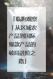 临朐观察丨从区域农产品到国际爆款产品的破局进阶之路