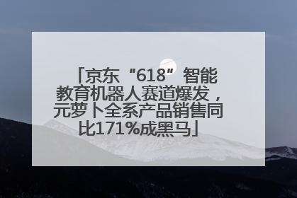 京东“618”智能教育机器人赛道爆发，元萝卜全系产品销售同比171%成黑马