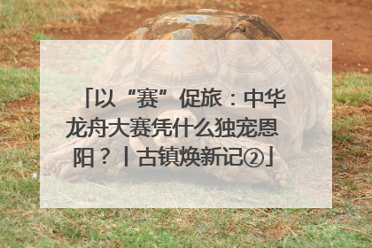 以“赛”促旅：中华龙舟大赛凭什么独宠恩阳？丨古镇焕新记②