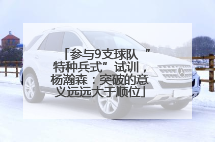 参与9支球队“特种兵式”试训，杨瀚森：突破的意义远远大于顺位