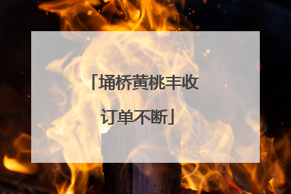 埇桥黄桃丰收 订单不断