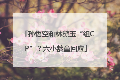 孙悟空和林黛玉“组CP”？六小龄童回应