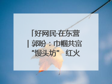 好网民·在东营｜郭盼：巾帼共富“馒头坊” 红火乡村“好日子”