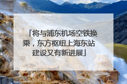 将与浦东机场空铁换乘，东方枢纽上海东站建设又有新进展