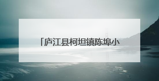 庐江县柯坦镇陈埠小学开展法治教育活动