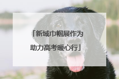 新域巾帼展作为 助力高考暖心行