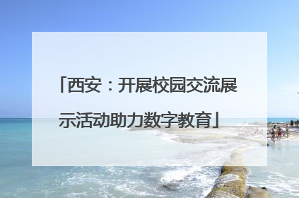 西安：开展校园交流展示活动助力数字教育