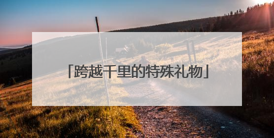 跨越千里的特殊礼物