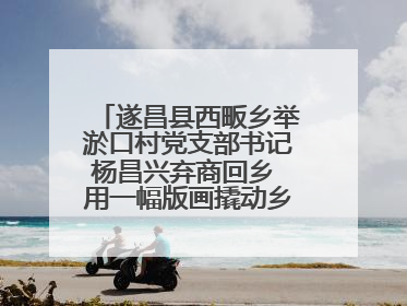 遂昌县西畈乡举淤口村党支部书记杨昌兴弃商回乡 用一幅版画撬动乡村蝶变