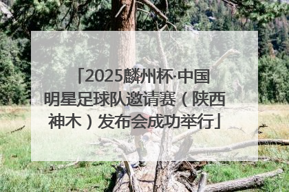 2025麟州杯·中国明星足球队邀请赛（陕西神木）发布会成功举行