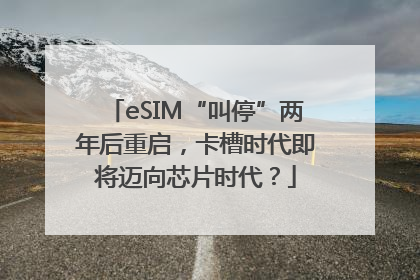 eSIM“叫停”两年后重启，卡槽时代即将迈向芯片时代？